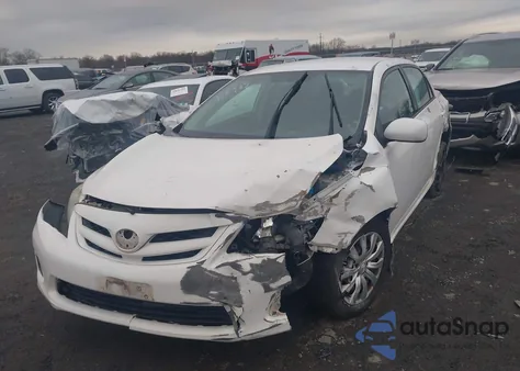 2012 Toyota Corolla Le z USA, uszkodzony, nr VIN 5YFBU4EE2CP015926